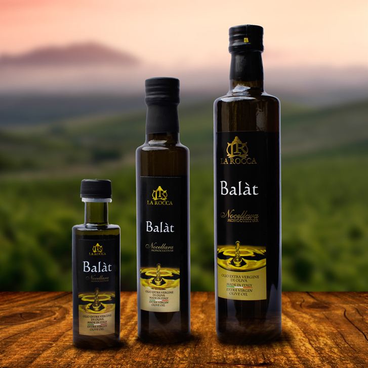 Balàt Nocellara Moncultivar Olio Extra Vergine di Olivas von La Rocca