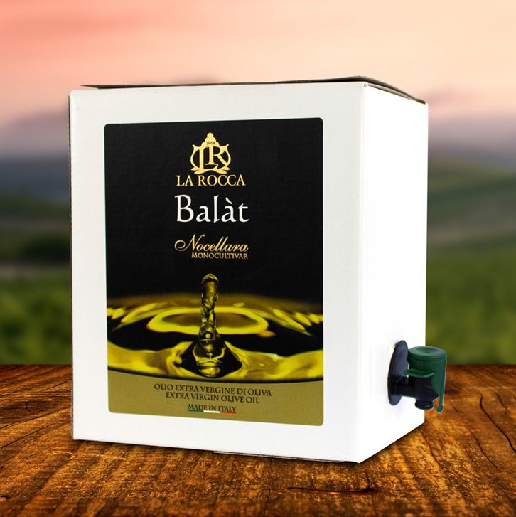 Balàt Nocellara Moncultivar Olio Extra Vergine di Olivas von La Rocca